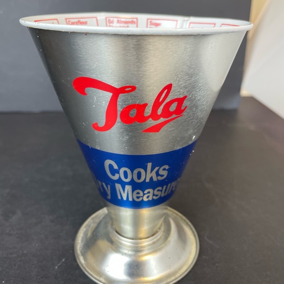 Tala Cooks Dry Measure Traditional Baking Tin Metal Cone Cup Retro England Made - Picture 2 of 8